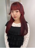 【 HIYORI 】" ブリーチなしレッドカラー "