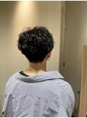 波巻きスパイラル×アッシュブラック