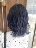 ハイトーンカラー×ネイビーブルー