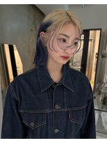 ソル 栄矢場町(SOL)&nbsp;ブロンド×ネイビーブルー