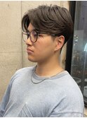 毛流れセンターパート