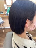 切りぱなしボブ