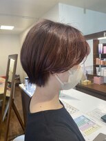 ネバーランド 平成店(NEVER LAND)&nbsp;ショートヘア/オレンジブラウン/カシスブラウン