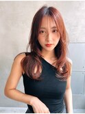 【Lloyd 大宮】オレンジブラウン×大人可愛いくびれ巻き