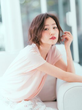 カバーヘア ブリス 北浦和(COVER HAIR bliss) 乾かすだけくせ毛風ゆるカール抜け感ボブディtk1北浦和