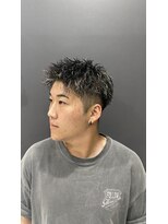 クレオ 片江店(CREO)&nbsp;メンズカットハイライトツイストスパイラル