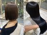 【髪質改善／人気NO1】カット＋カラー＋髪質改善トリートメント☆  12600円