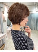 大人可愛いショート/ベージュカラー/2way [熊本/上通/下通〕