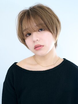ロンドアンメゾン 原宿(Lond un Maison.) ウェーブミディアム似合わせカットメルティカラーショート/原宿