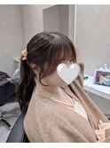 100.顔周りカット/前髪カット/レイヤーカット/似合わせカット