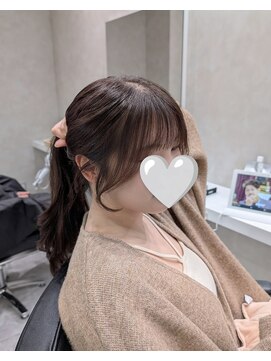 ソヨン 豊田市駅店(SOYON) 100.顔周りカット/前髪カット/レイヤーカット/似合わせカット