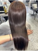 ショコラブラウン　ラベンダーブラウン　ブリーチなし