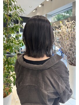 エアー 銀座タワー(AIR) くびれボブ/顔まわりレイヤー