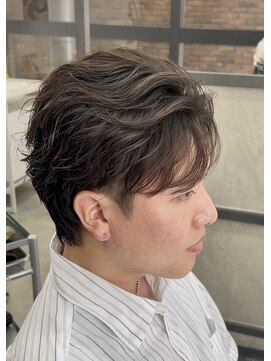 エッジ(EDGE) 大分メンズツーブロックニュアンスフェザーパーマ