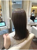 くすみ透明感カラー