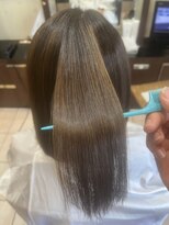 零秒女髪 千里丘店 髪質改善ストレート