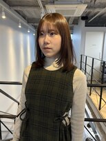 ヌープヘアーアイス(NUUP.hair ici)&nbsp;ブリーチなし◎秋オリーブグレージュ透明感カラーマロンベージュ