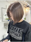 コンパクトボブ/大人女子におすすめ/ミニボブ/束感カット