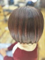 ルーツ(ROOTS) 白髪ぼかしアンブレラ(ミニボブ