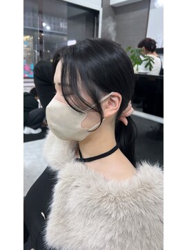 アクション 心斎橋店(ACTION) 結んでも可愛い顔周りカット