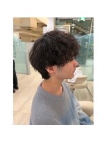 クオーター(QUARTER)&nbsp;束感メンズツイストパーマ