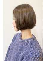 モリオ フロム ロンドン 成増店&nbsp;【morio成増/一戸】大人かわいいミニボブオリーブカラー