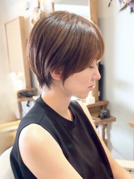 アンリー 四条烏丸店(Anree) 大人ショート×襟足スッキリショート前髪あり