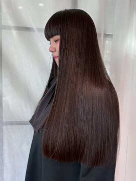 リュミエ ドゥ マッシュ(Lumier de mashu) トリートメント/美髪/縮毛矯正/ストレート/スモーキーブラウン