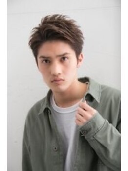 ガーデン ムサシコスギ(GARDEN MUSASHIKOSUGI)の写真/【夜21時迄営業】仕事帰りでも通える！雑誌取材常連のカット技術でシルエットが綺麗でカッコよくキマる♪