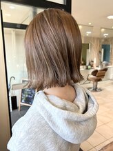 明るい白髪染め×白髪ぼかしカラー