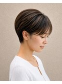 浜松ショートスタイル/ショート浜松/ハンサムショート