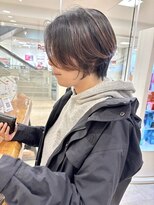 モリオ フロム ロンドン サッポロファクトリー店(morio FROM LONDON)&nbsp;morio 骨格矯正カット くびれハンサムショート レイヤーショート