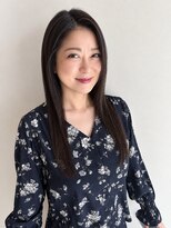 ナップヘアー(nap hair)&nbsp;艶髪ストレート×大人ナチュラルロング