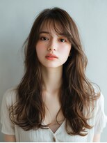 ロッソ 越谷店(Rosso)&nbsp;柔らか束感のナチュラルシースルーロング