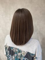 ピュアメンド 梅田(Pure Mend)&nbsp;うるツヤブラウン☆艶髪ロブ