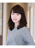 ナチュラル透明感ロング