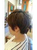ふんわりくせ毛風ショート