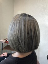 ビービーエムヘアー(BBM hair)&nbsp;ボブ×くすみシルバー