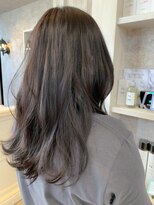 キャアリー(Caary)&nbsp;福山市美容室Caary人気 透明感 ダークラベンダーアッシュ
