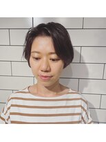 ユニ ヘアー(uni hair)&nbsp;☆センターパートショートスタイル☆