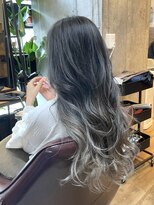 リィリ バイ ロダット 横浜(rili by LODAT)&nbsp;ラベンダーグレージュ×バレイヤージュ【rili横浜】