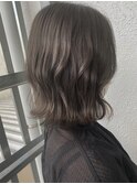 20代30代40代髪質改善カラーグレージュ艶感外ハネボブ