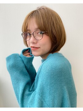 サンク ヘア アンド スパ パルシェ店(CINQ hair&spa) 《CINQ》勝見　ふわっとまとまるショートボブ♪
