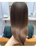 トゥーリ 浜町店 長崎(tuuli) 半個室サロンtuuli  艶髪セミロング