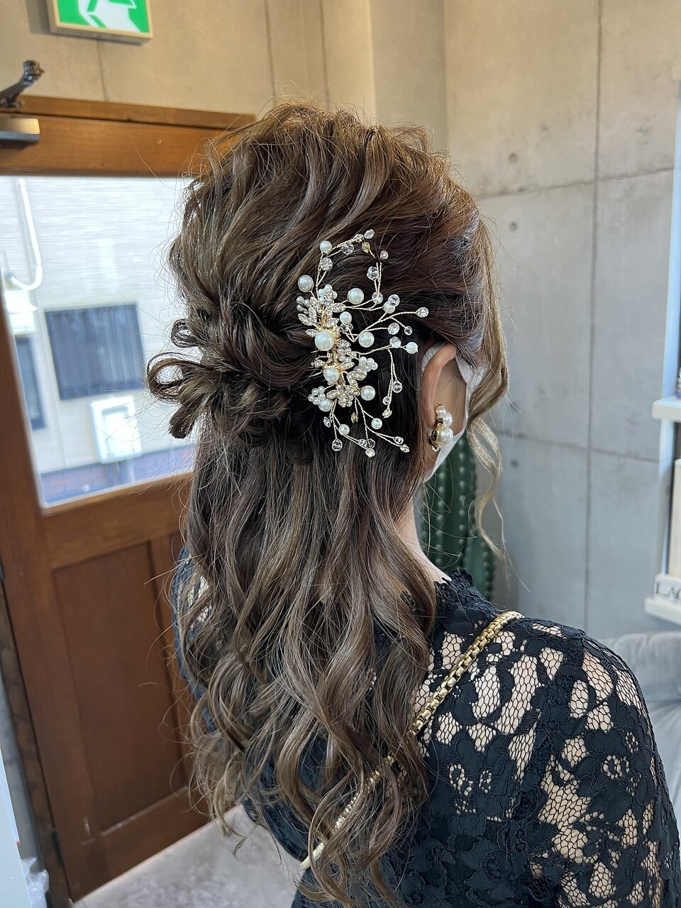 ヘアセット】 お呼ばれハーフアレンジ 茅ヶ崎ヘアセット：L172444059