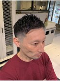 ビジネススキンフェードダンディショートF