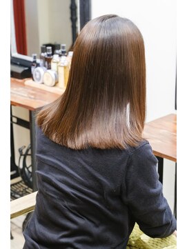 ルーシー ヘアデザインワークス(Lucy Hair Design Works) サロンワーク×酸性ストレート