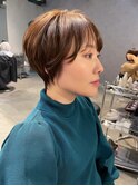 ナチュラルショートヘア【本多身和子】