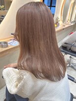 ヒビヲ(HIBIO)&nbsp;ダブルカラーピンクベージュミルクティーベージュイルミナカラー