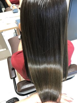 アニュー 北浦和店(ANEW) 《髪質改善》ツルツルな指通りのセミロング